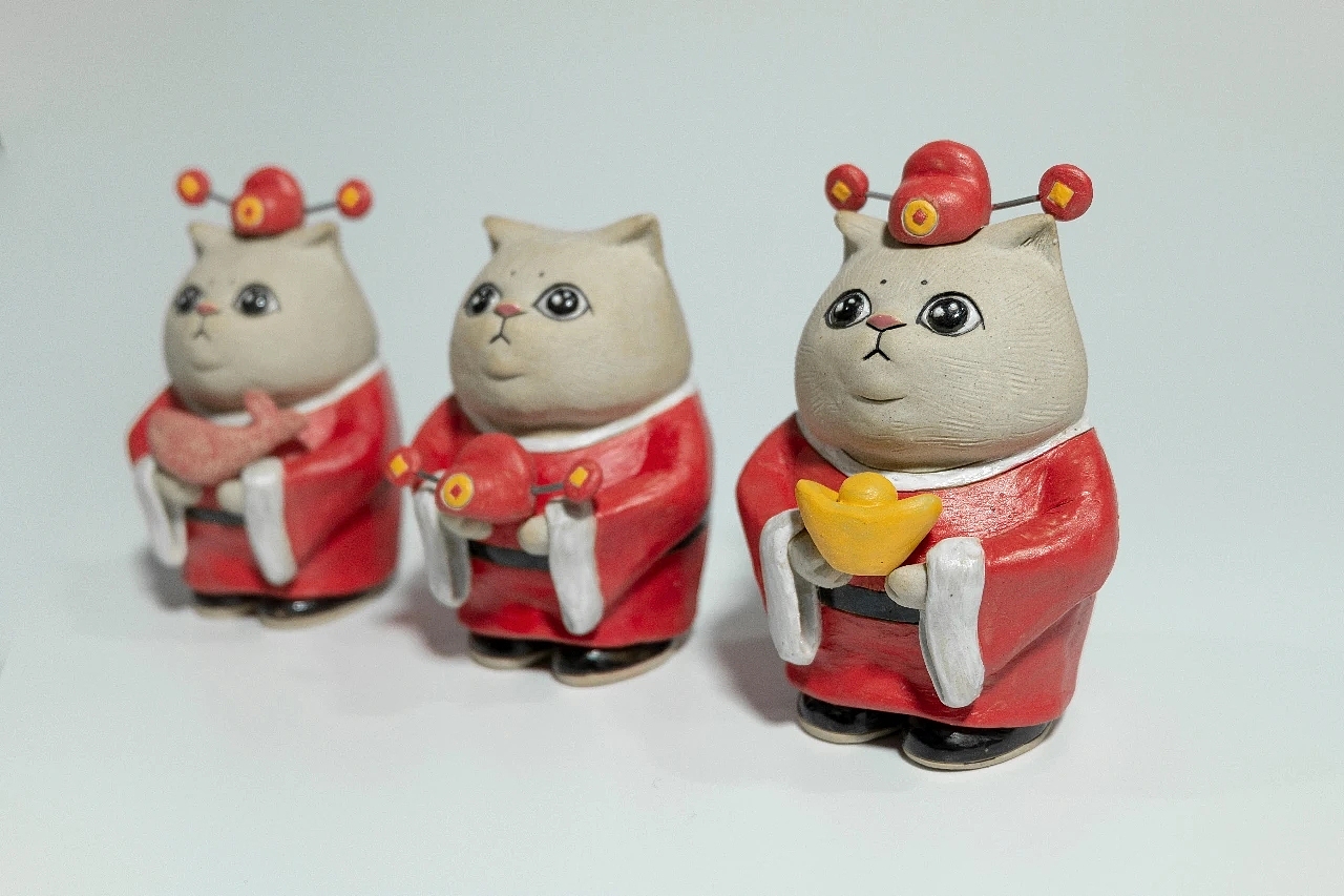 财神领回家。发财指日可待！（图ZMjM1MzE2NzIw） - 手办/模玩 - 站酷设计师王的王国KINGDOM原创素材 - 站酷ZCOOL