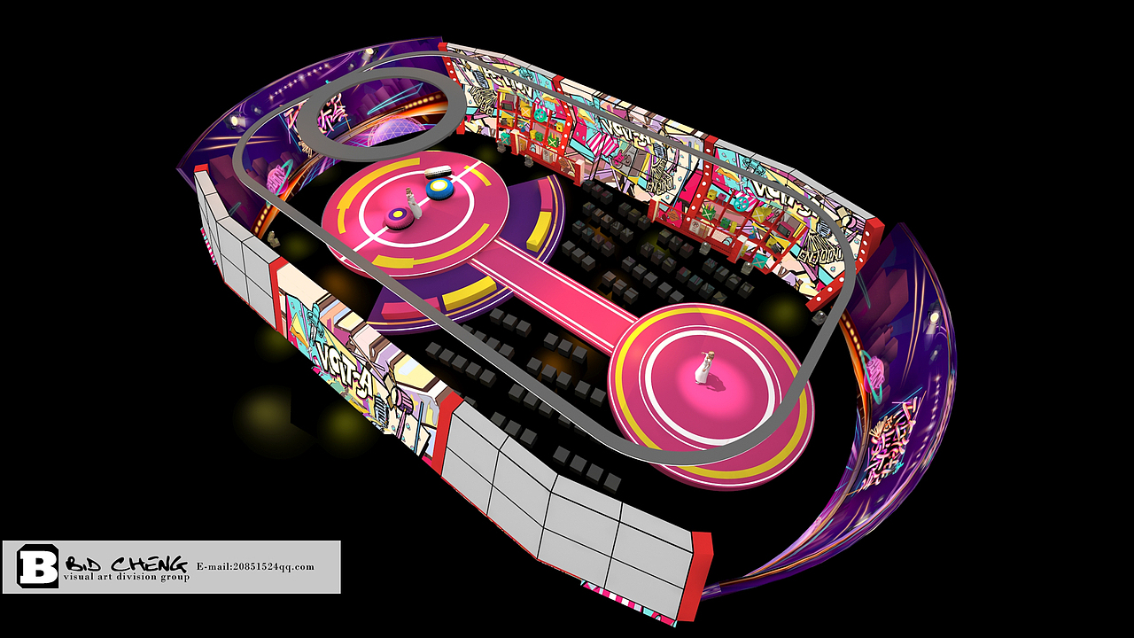 爱奇艺无与伦比的发布会舞台设计（图ZMTQzMjYyNTcy） - 舞台美术 - 站酷设计师廖亚承原创素材 - 站酷ZCOOL