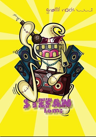 总结Illustrator作业（图ZMTM2MDE1Ng==） - 新锐潮流插画 - 站酷设计师stefan原创素材 - 站酷ZCOOL