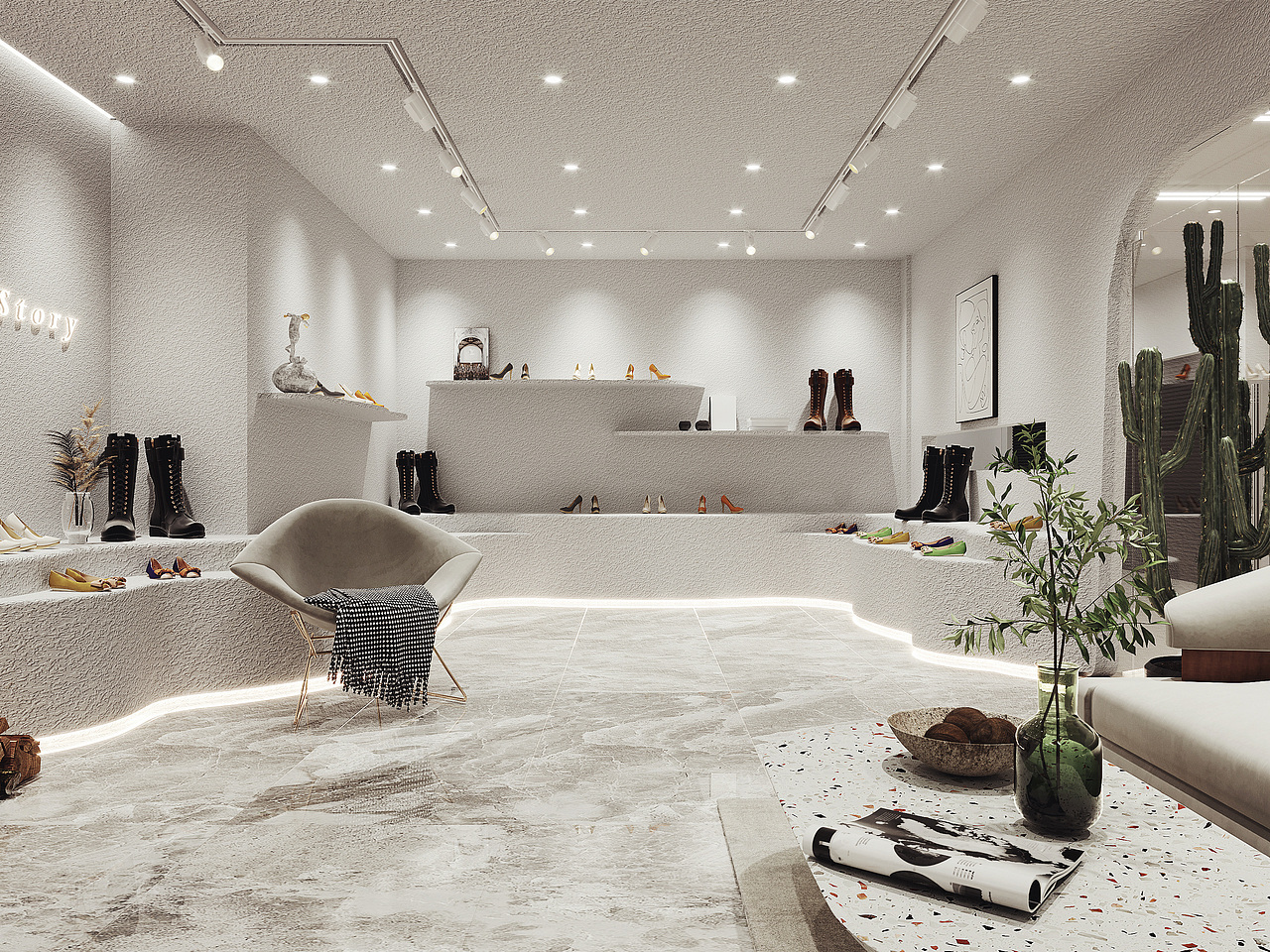 韩式风格女鞋店