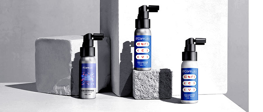 洗发水VS生发喷雾广告