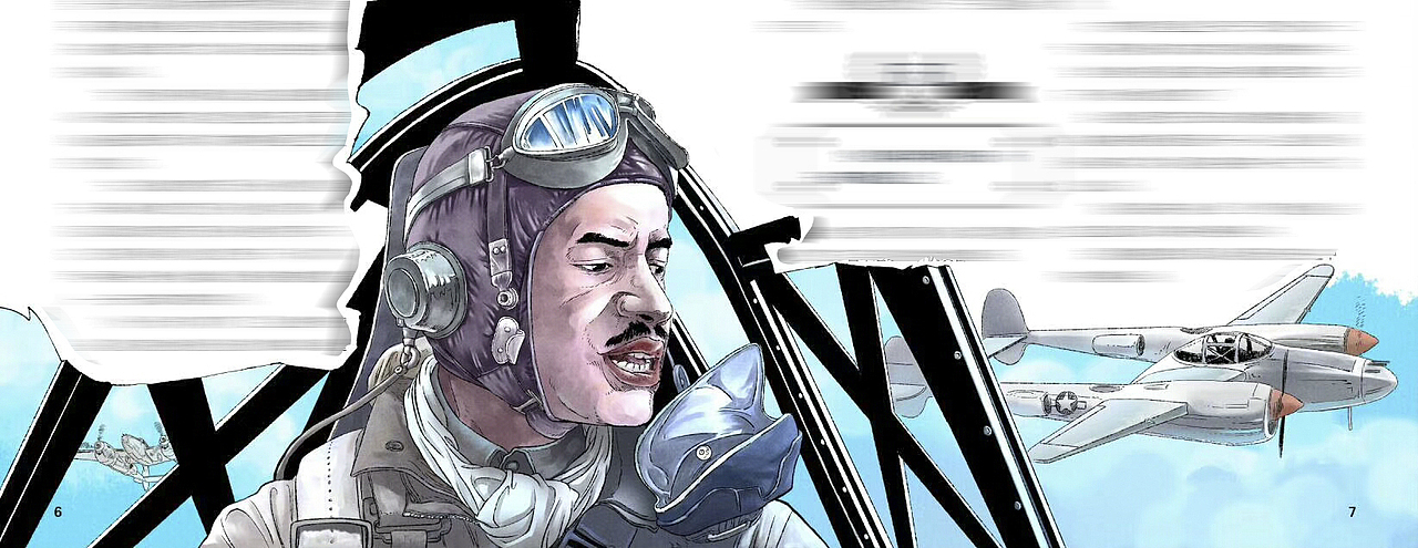 站酷肖刚漫画,写实军事插画,写实漫画,写实二战插画