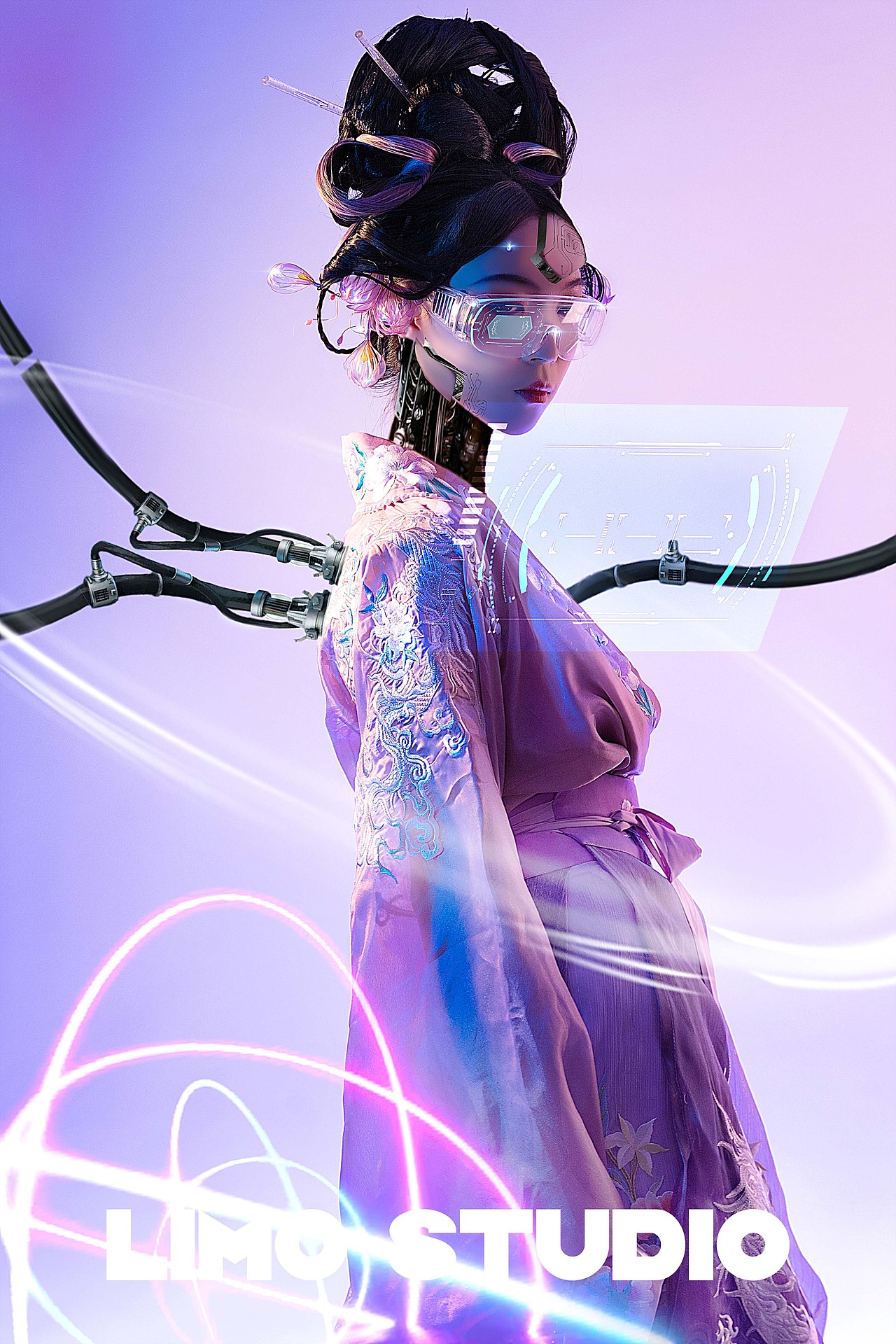 机械姬 赛博朋克汉洋折衷系列作品（图ZMjc3Njc3ODIw） - 时尚/艺术摄影 - 站酷设计师LIMO摄影工作室原创素材 - 站酷ZCOOL