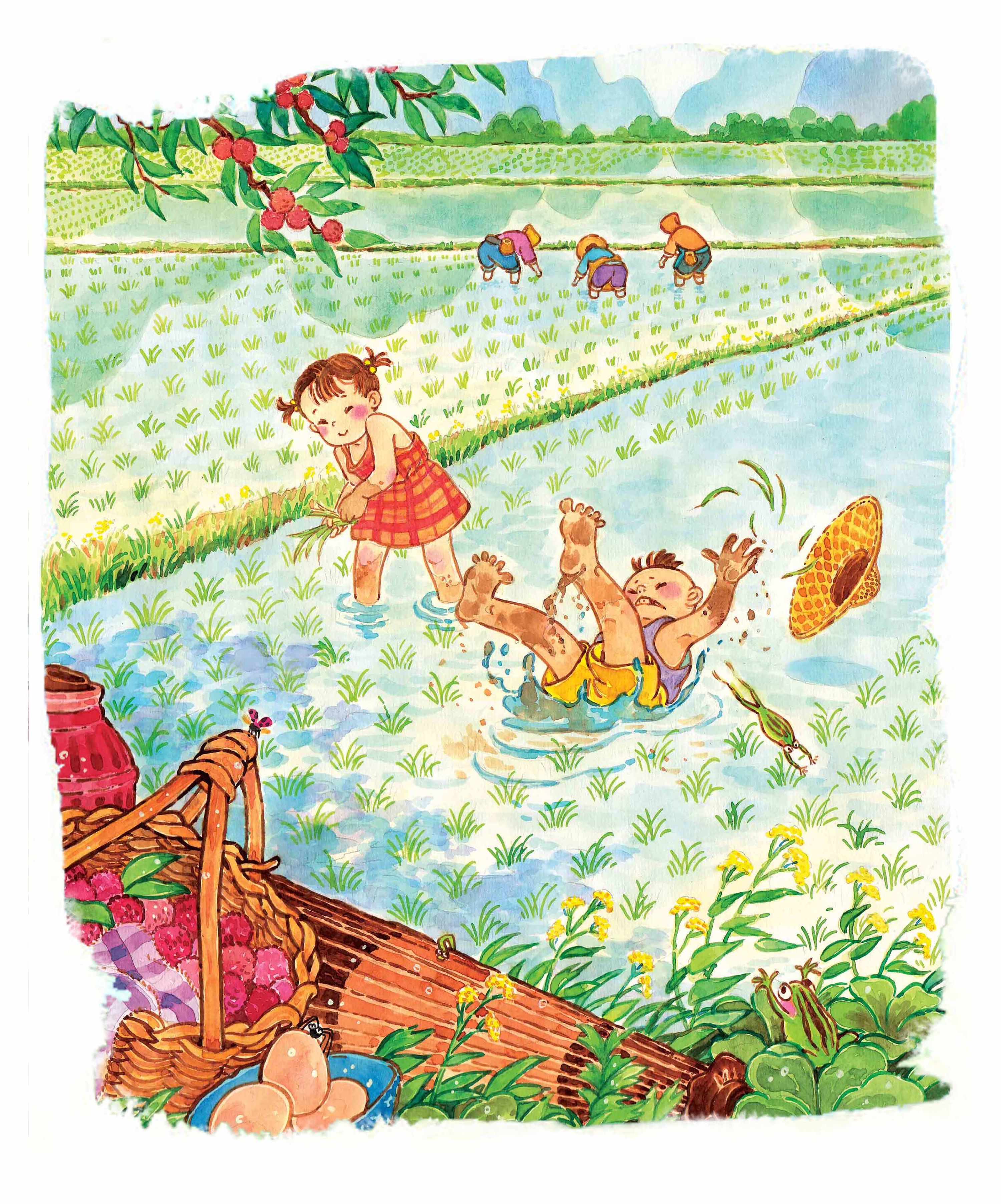 《老童谣》节选02|插画|绘本|景绍宗 - 原创作品 - 站酷 (zcool)