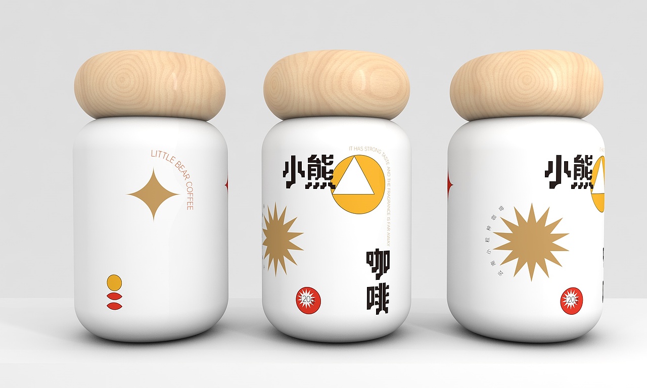 一只有态度的熊-《小熊咖啡》包装设计（图ZMjgyMjU3OTIw） - 包装 - 站酷设计师第七工厂原创素材 - 站酷ZCOOL