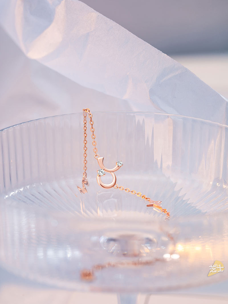 【珠宝摄影】时尚镶钻牛项链耳环手链ins风暖色调礼物（图ZMjQ4MTYwOTgw） - 产品摄影 - 站酷设计师双倍芝士dc原创素材 - 站酷ZCOOL