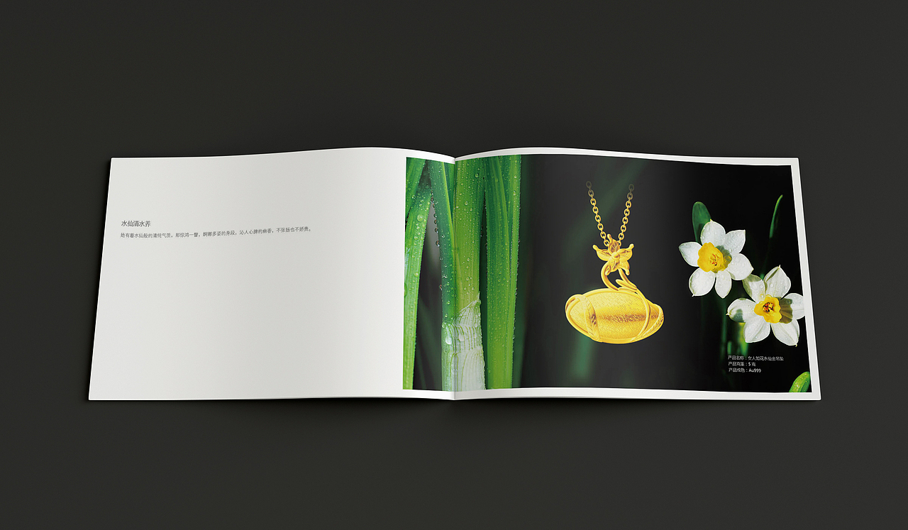 中国风-时尚简约-珠宝画册设计
