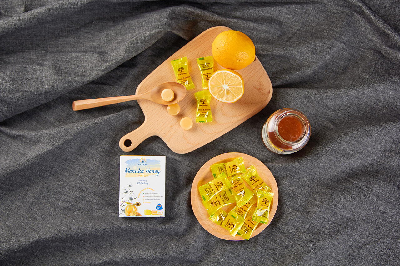 柠檬糖产品拍摄