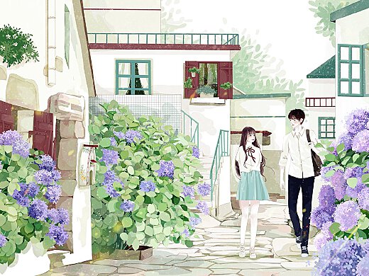繁花相伴
