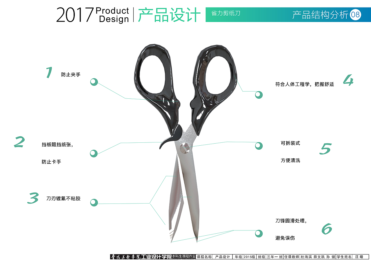 产品设计——省力剪刀