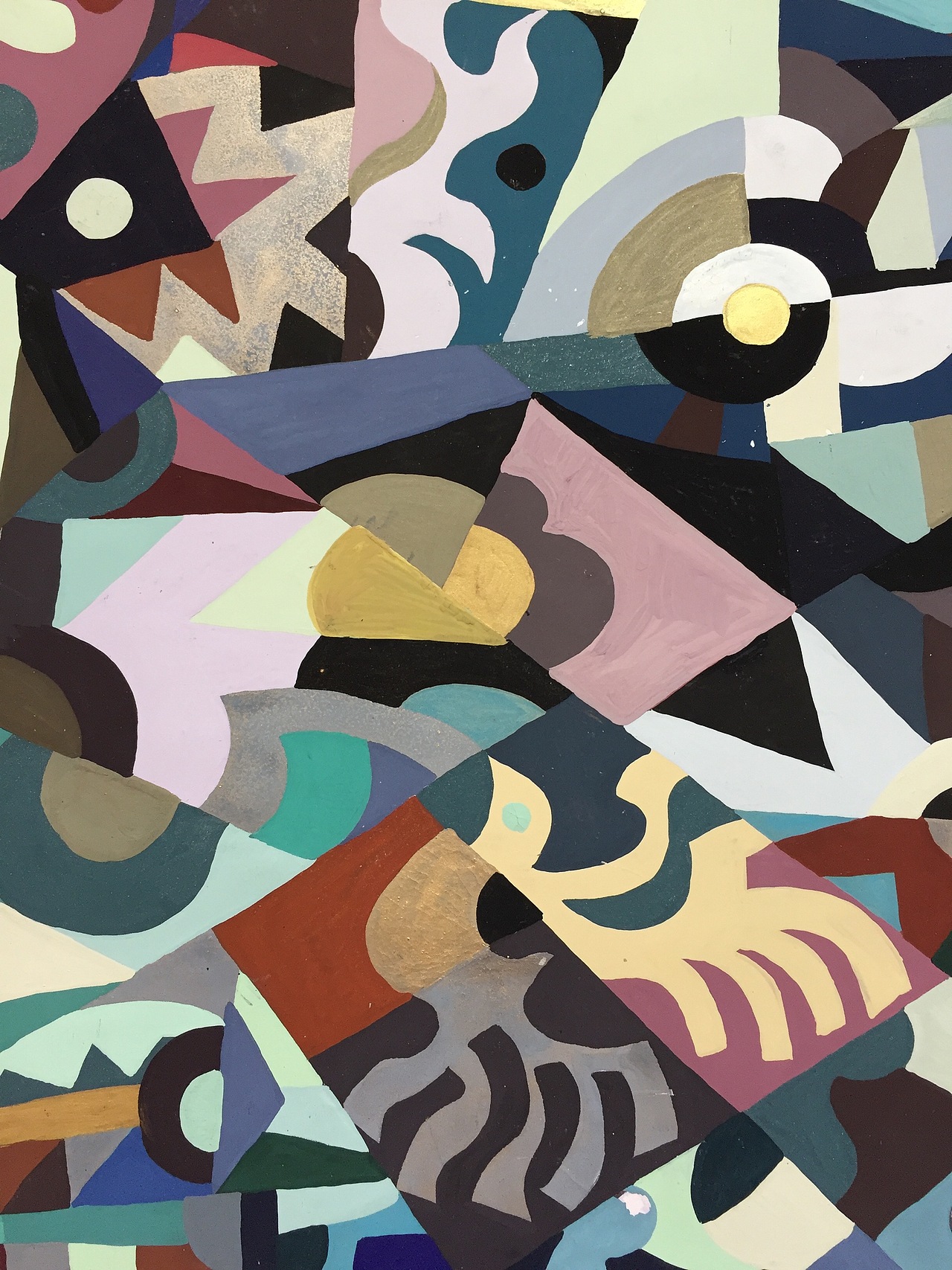 装饰绘画丙烯作品