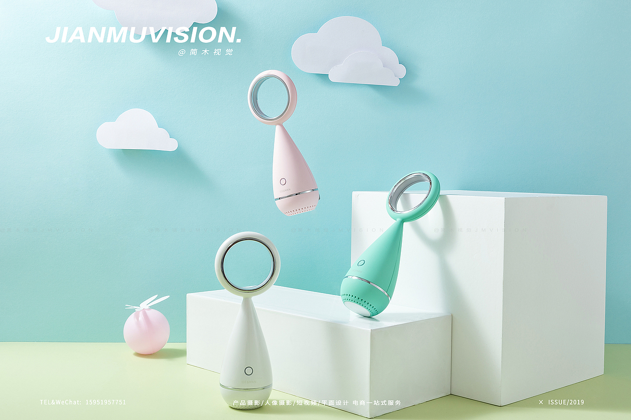 精灵小夜灯摄影丨IDEAMAN × 简木视觉 小家电USB台灯