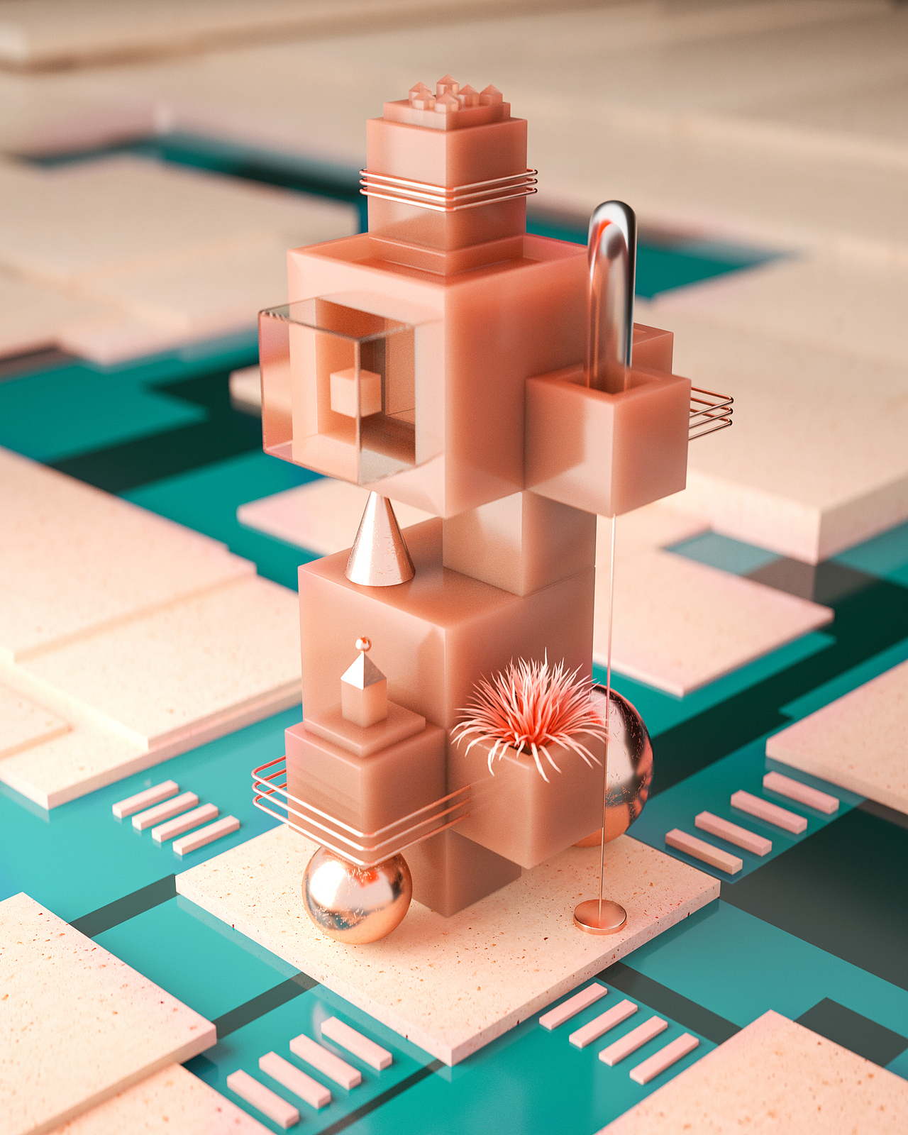 cinema4d一些oc小练习