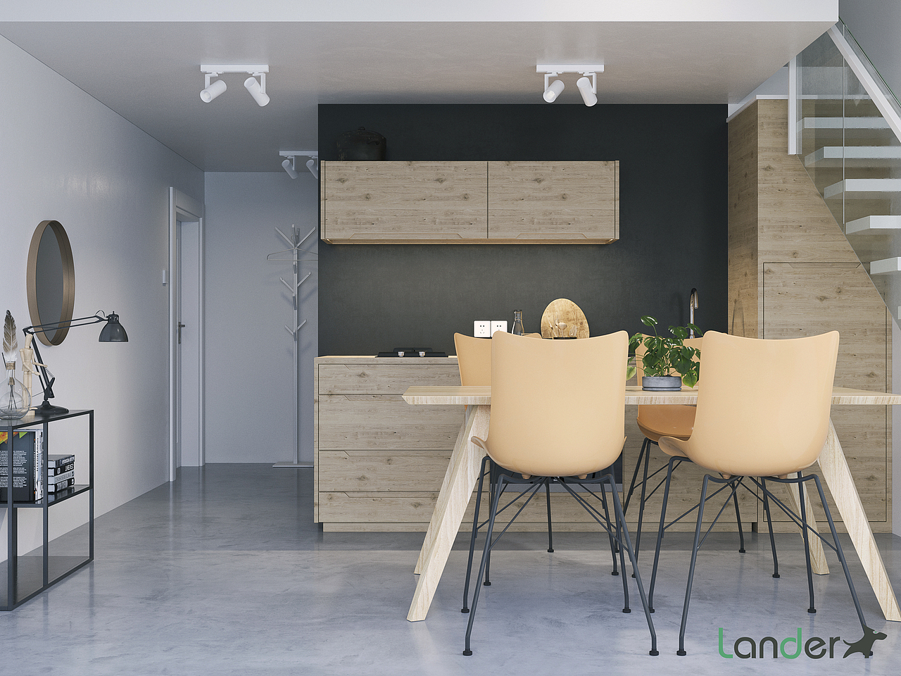 现代简约公寓（图ZMTk5NTU1NTA0） - 家装设计 - 站酷设计师lander_design原创素材 - 站酷ZCOOL