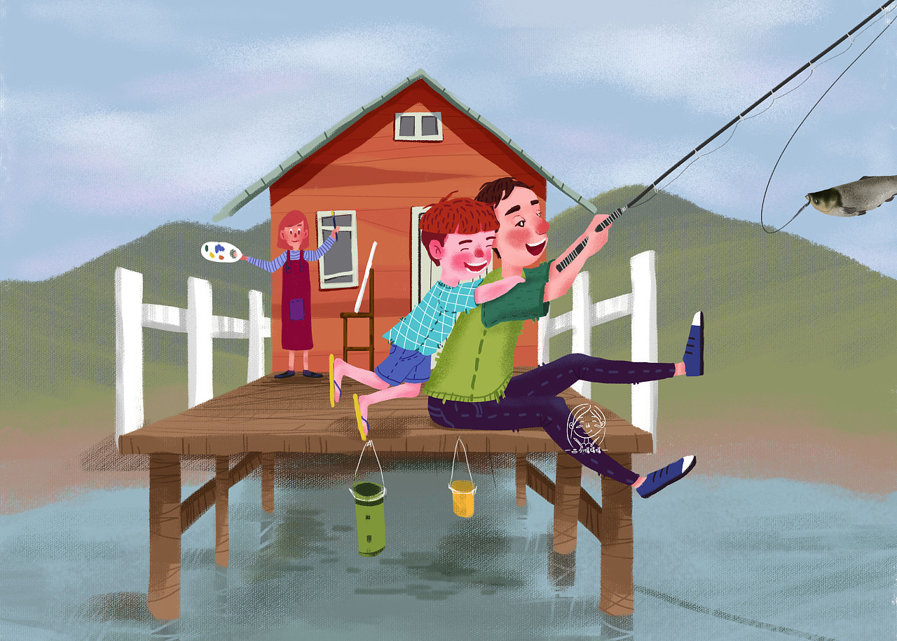 亲子活动——钓鱼