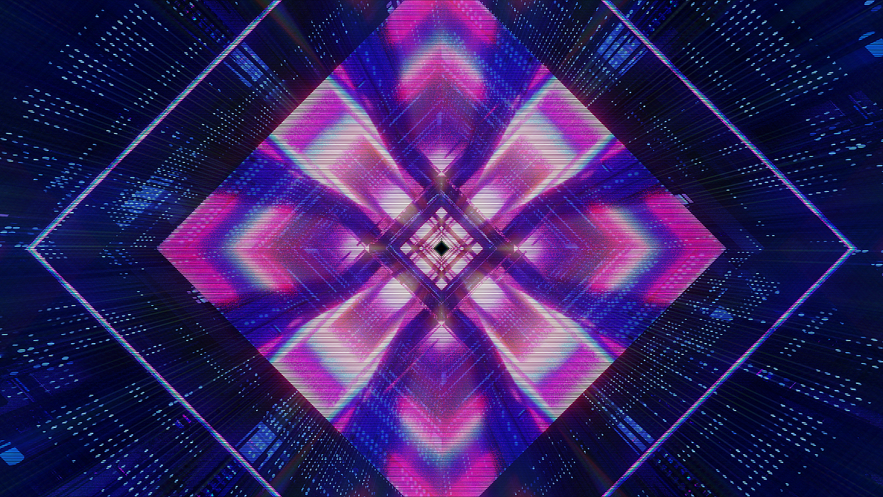 科技穿梭通道风格变换集