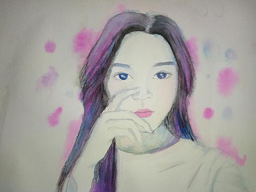水彩人物