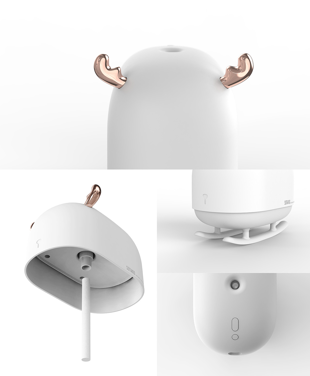 DEER Humidifuer & Light / 向物氛围加湿器-雪橇鹿（图ZMTgxNzYzMTM2） - 生活用品 - 站酷设计师SOTHING向物原创素材 - 站酷ZCOOL