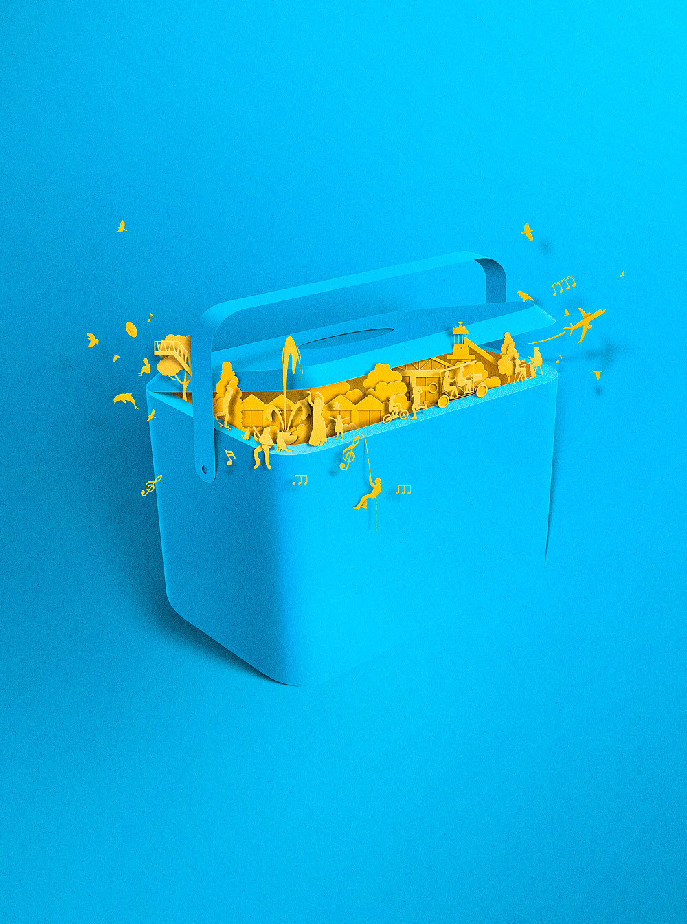 吸人眼球的图片插画