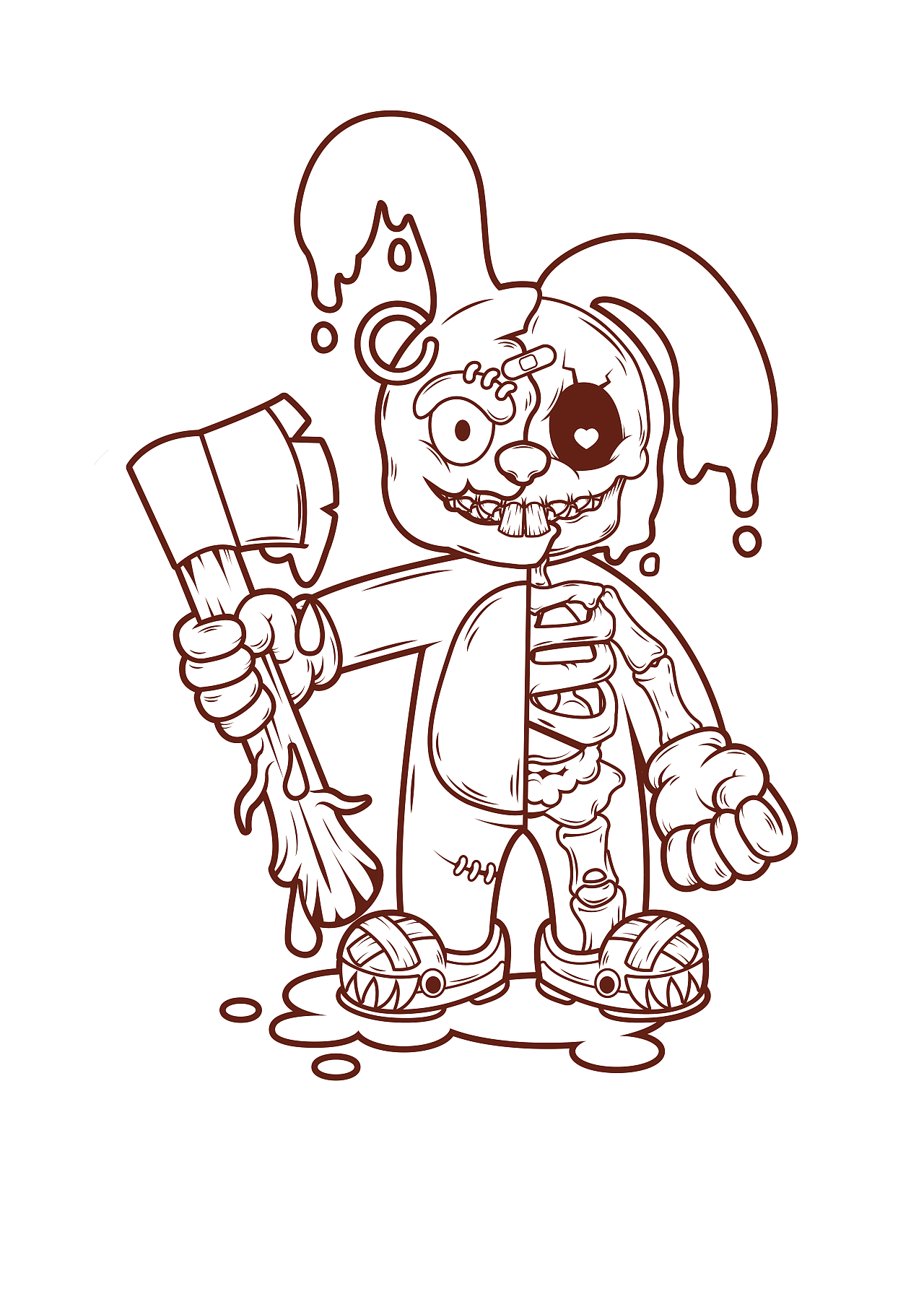 BLOODY RABBIT/兔兔这么可爱能有什么坏心思