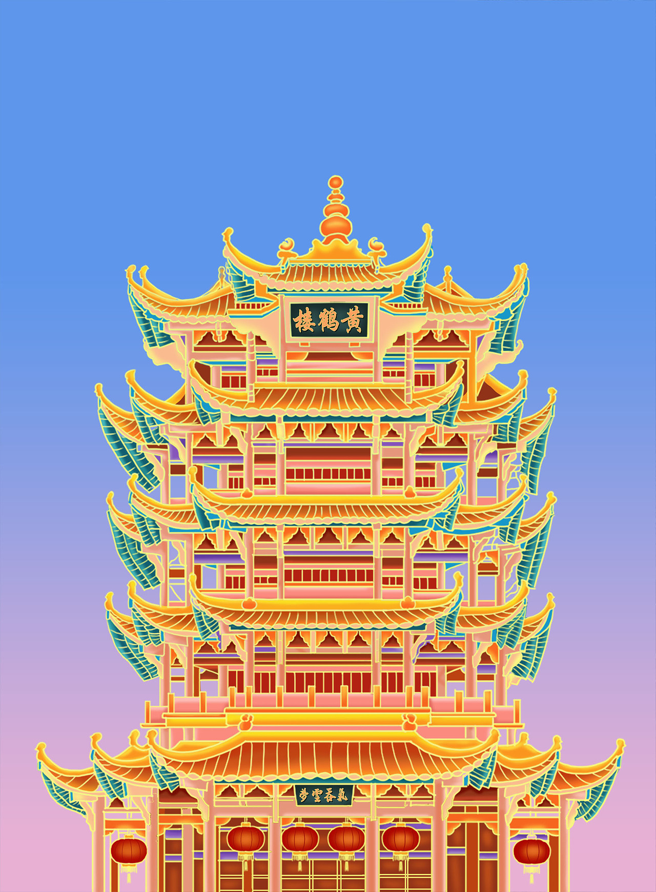 国潮插画（图ZMjgwMDg5NDg4） - 商业插画 - 站酷设计师心 心原创素材 - 站酷ZCOOL