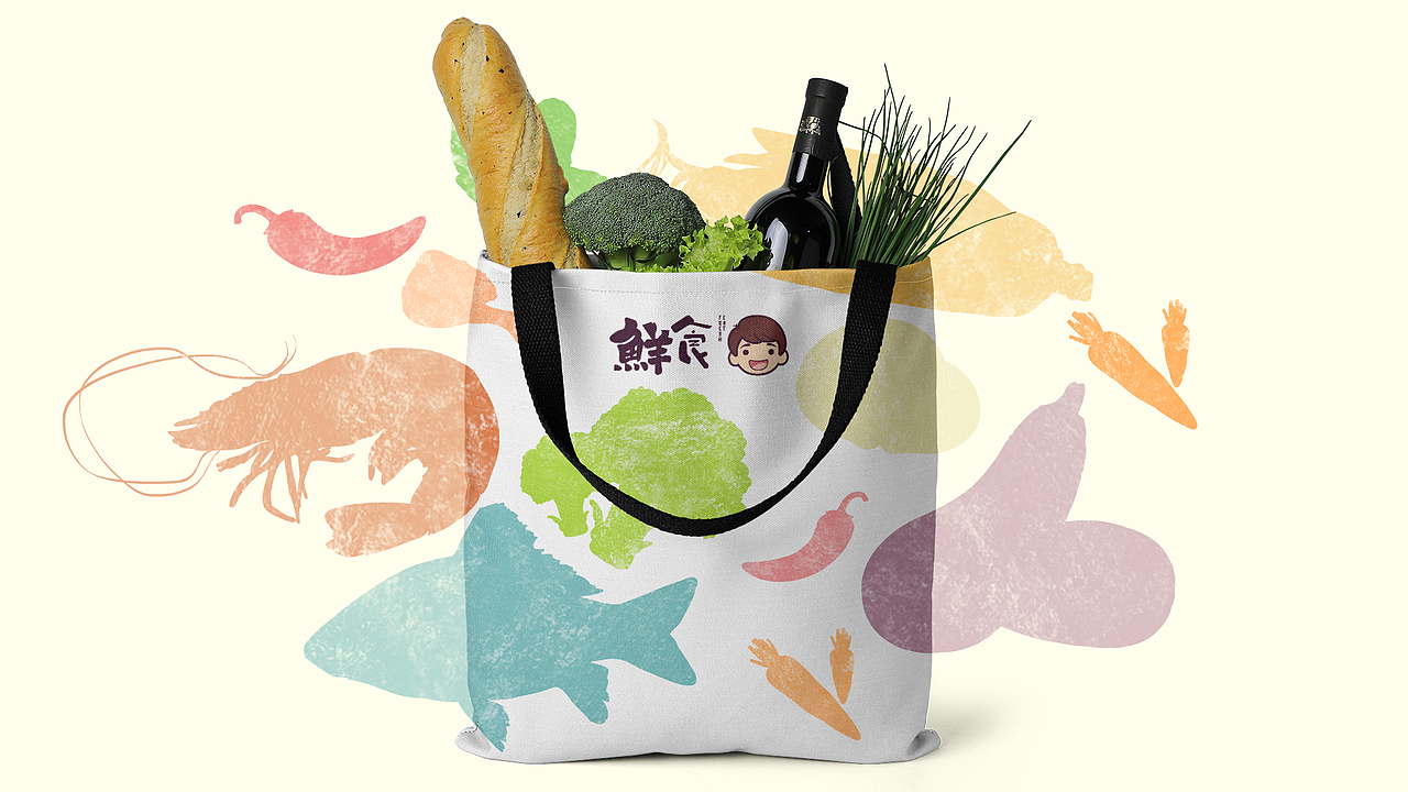 河源-鲜食-品牌推广（图ZMjI1NTk3Mzcy） - 品牌 - 站酷设计师黑白绘原创素材 - 站酷ZCOOL