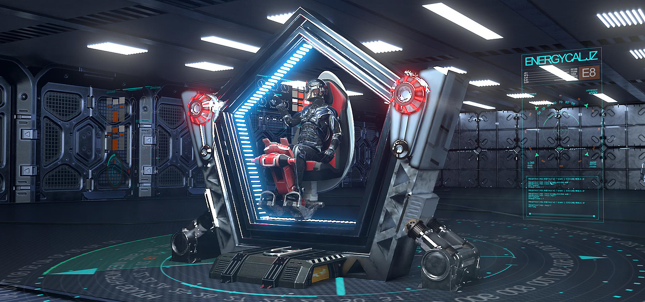 红魔手机3_CG概念视频 c4d 电商视频 (附制作流程)