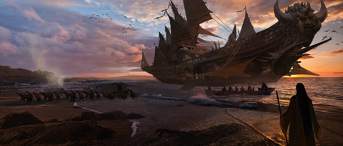 17年某玄幻项目图2（图ZMTczODA5OTU2） - 概念设定 - 站酷设计师ok岑原创素材 - 站酷ZCOOL