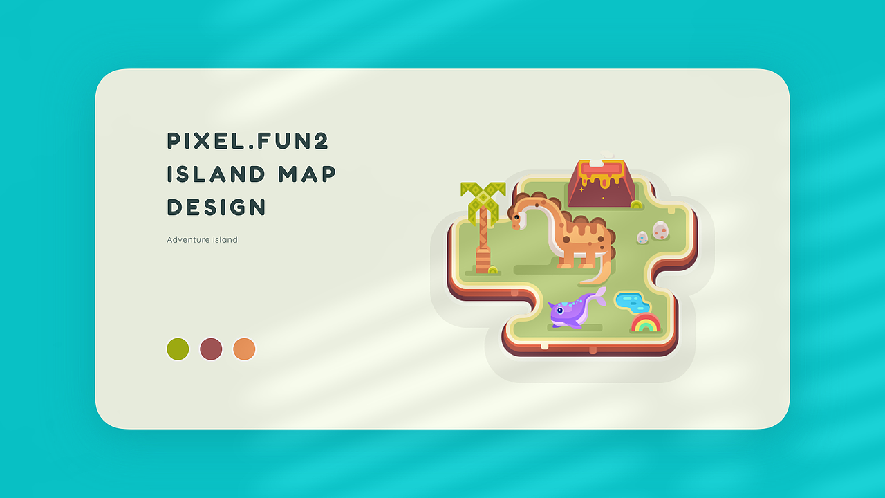 Pixel.Fun2 island map design（图ZMjU1MjA1NTY4） - 图标 - 站酷设计师AnswerLau原创素材 - 站酷ZCOOL