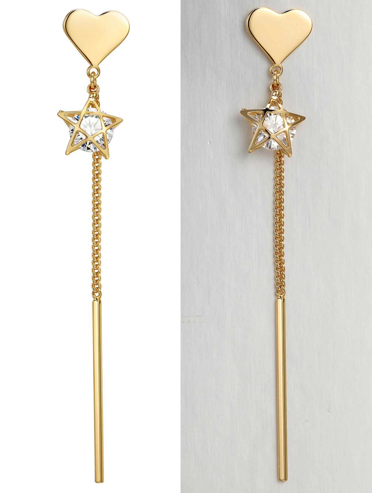 首饰 电商主图 白底主图 耳钉 胸针 主图修图 精修