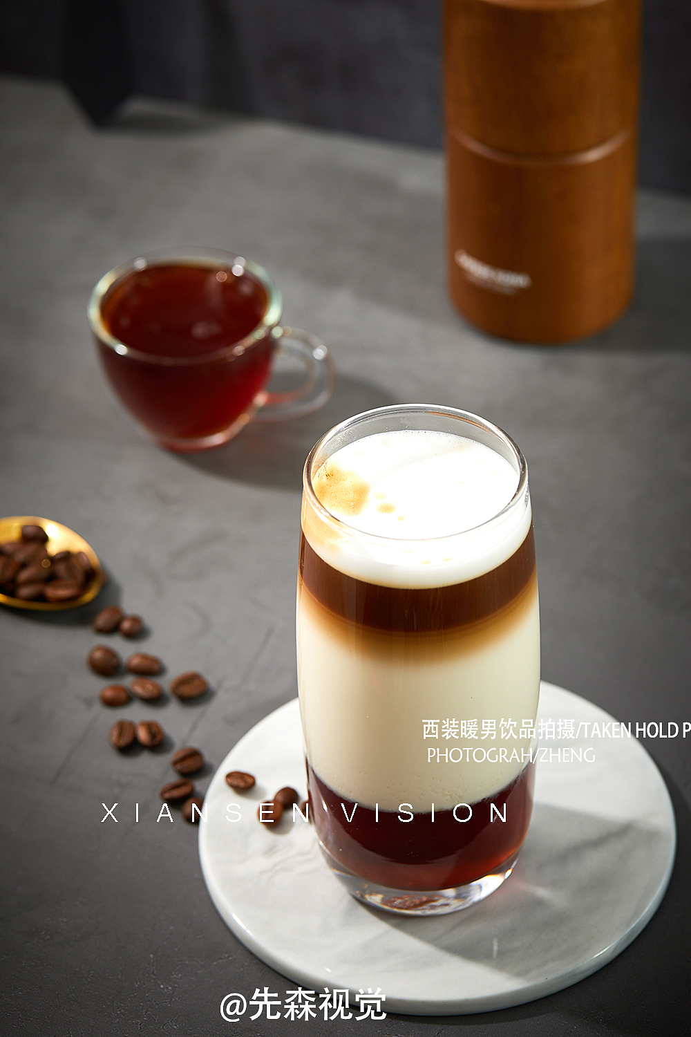 成都美食拍摄 奶茶拍摄 饮品拍摄 摄影 拍照 西装暖男