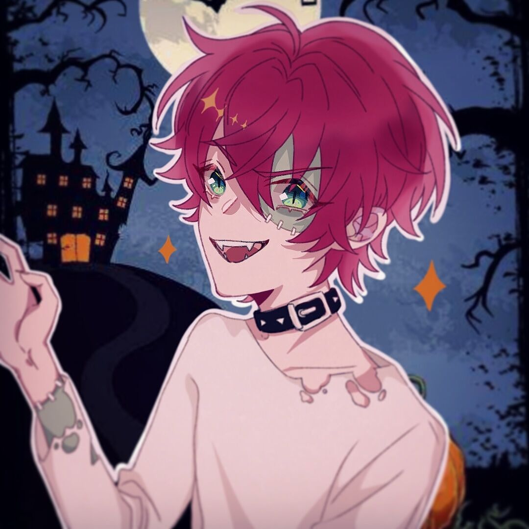 我儿子的万圣节,原谅我不会画背景TvT