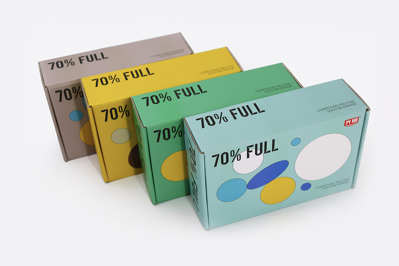 70% FULL 七分饱包装设计