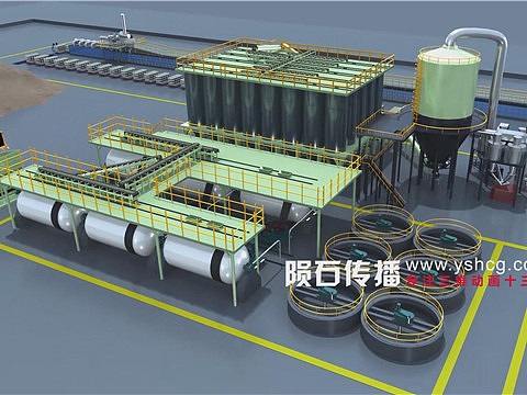 陶瓷机械动画展会必须-发泡陶瓷机械