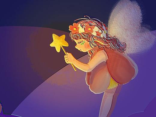 花精灵1（个人主页-ZNTMyMTIyMzY=） - 创作习作 - 站酷设计师Z68680834原创素材 - 站酷ZCOOL