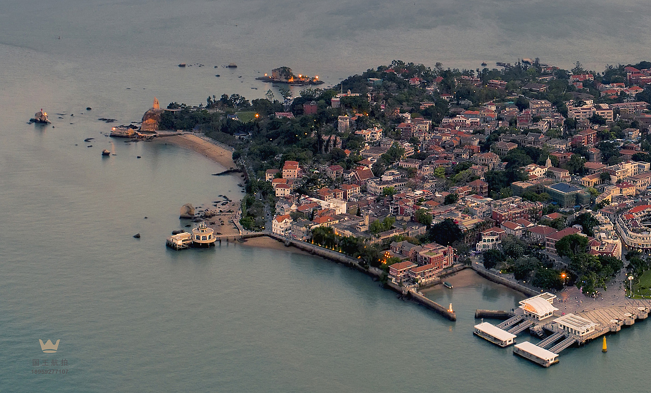 鼓浪屿东山澳角村东山澳角村棣美村厦门员当湖厦门员当湖厦门国王航拍