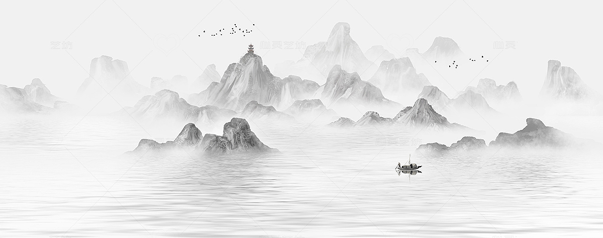 新鲜好图-烟雾山水（图ZMjcxMDY5MzMy） - 商业插画 - 站酷设计师心灵艺坊原创素材 - 站酷ZCOOL