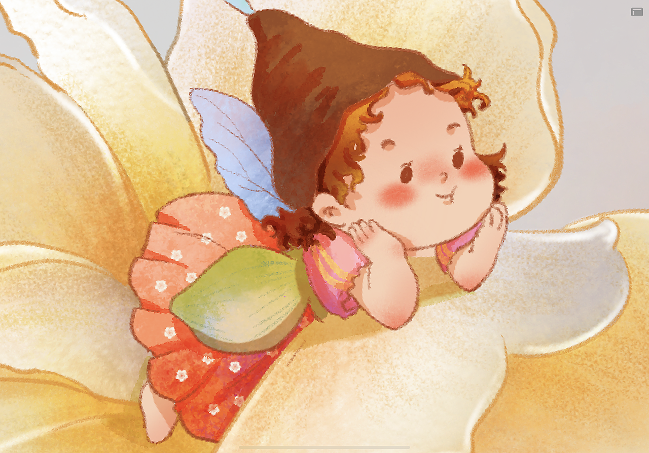 小精靈（圖ZMzEwMDY4ODQ0） - 兒童插畫 - 站酷設(shè)計(jì)師米粟原創(chuàng)素材 - 站酷ZCOOL