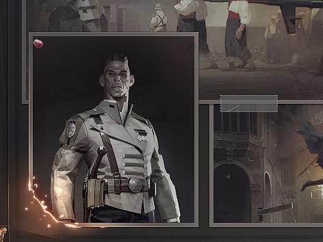 《耻辱》风格UI练习，今天好累