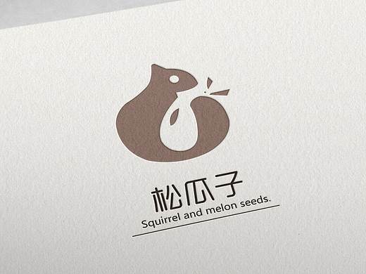 松瓜子干果食品LOGO设计