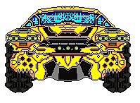 我来组成头部！还记得高举光芒神剑的战神金刚吗？（图ZNzAzNDY0MA==） - 像素画 - 站酷设计师绝望松鼠原创素材 - 站酷ZCOOL