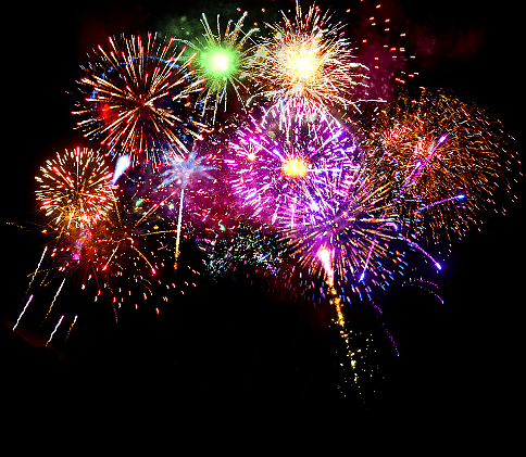 这朵烟花璀璨而又迷离