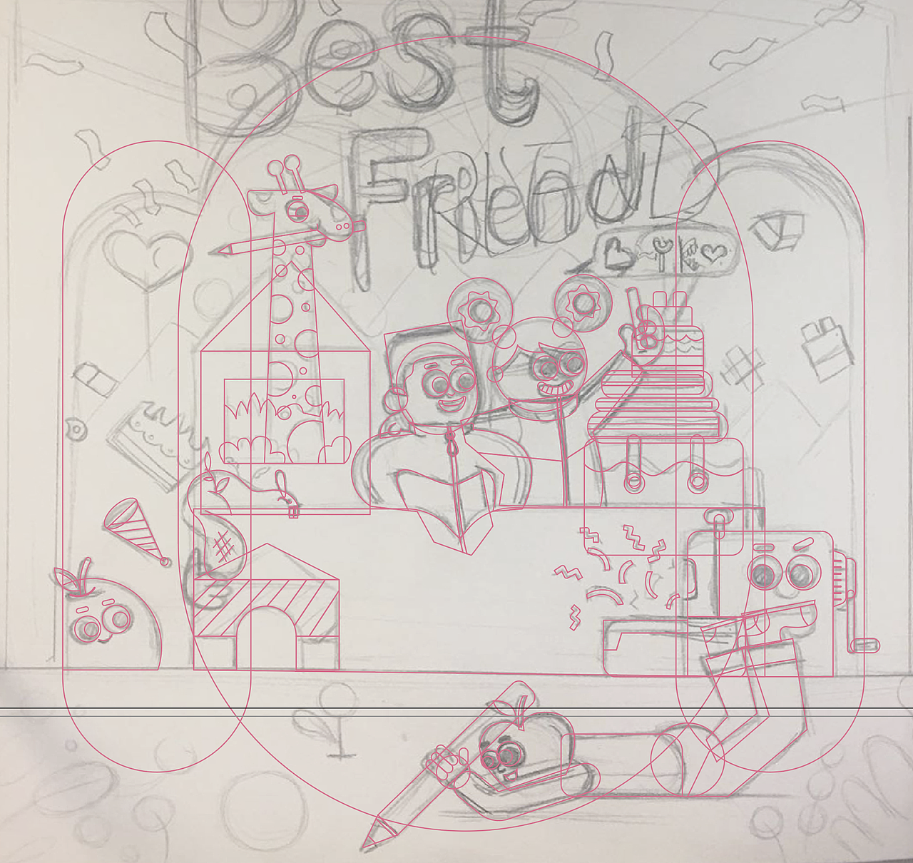 文创礼盒——好朋友