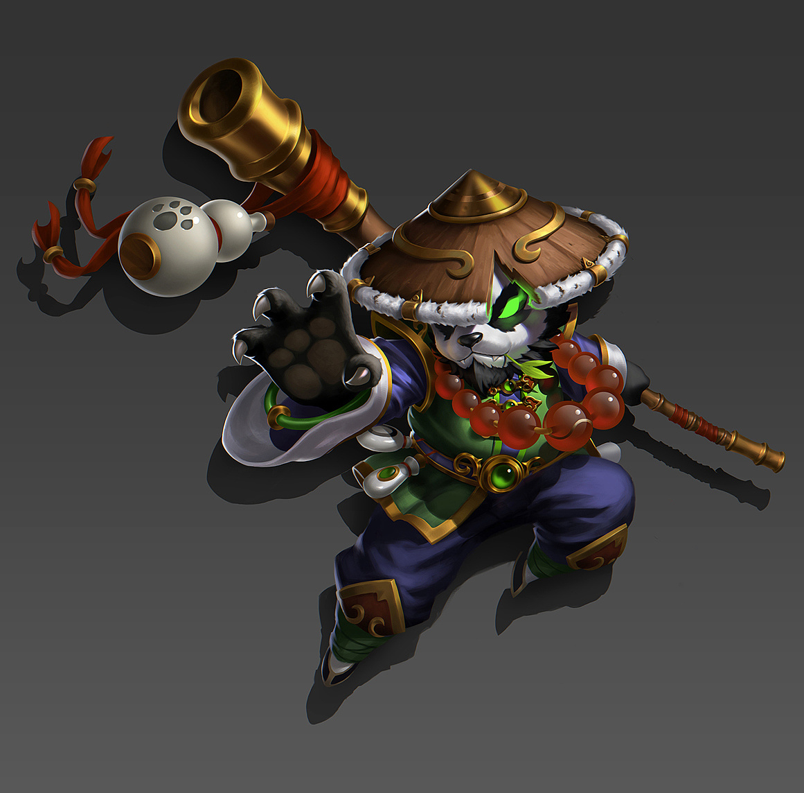 熊猫同人|插画|游戏原画|逸添 - 原创作品 - 站酷 (zcool)