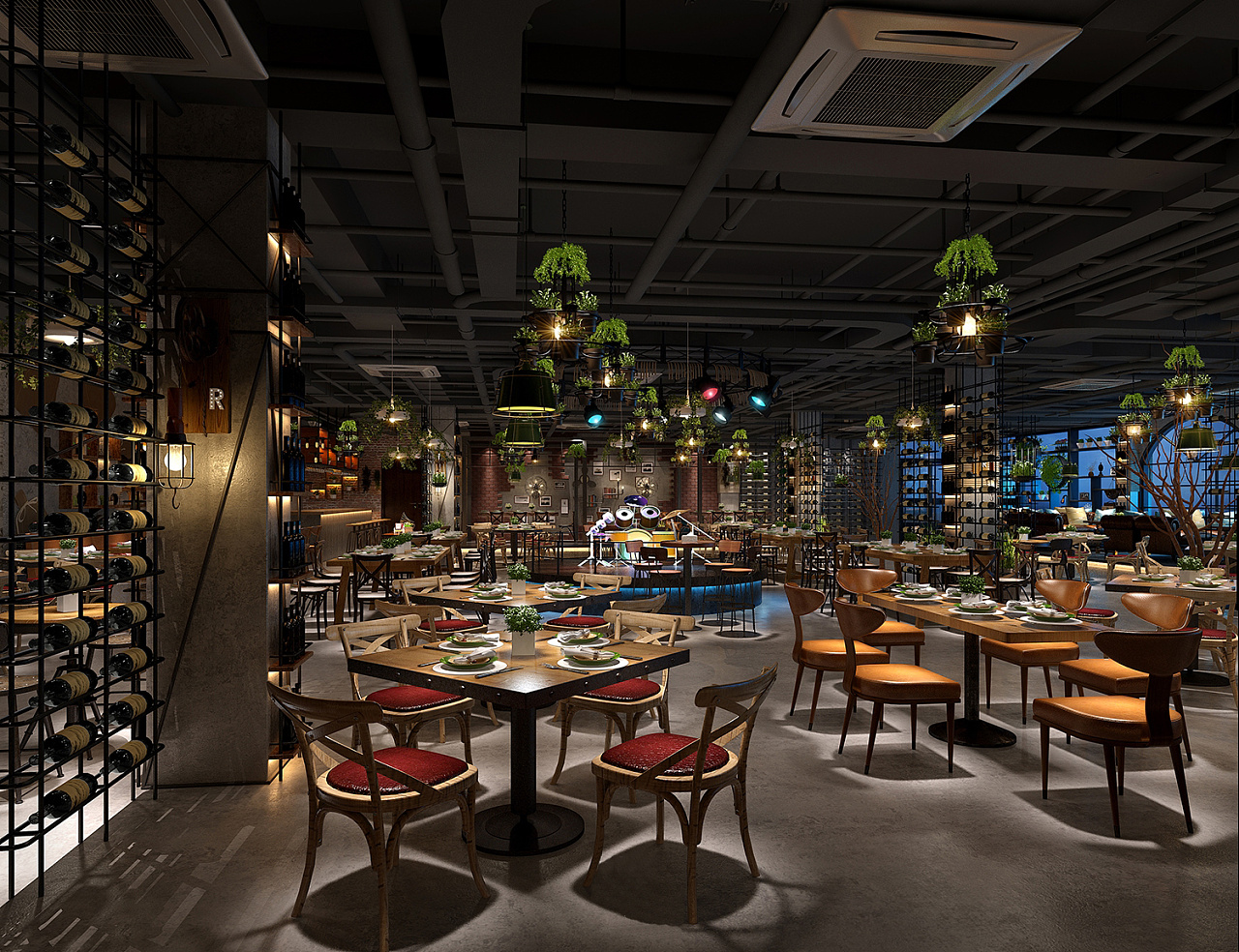 工业风餐厅