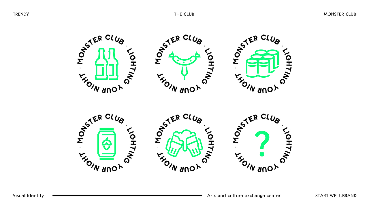 夜店酒吧品牌VI设计