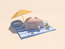 summer-熱化了的小豬豬