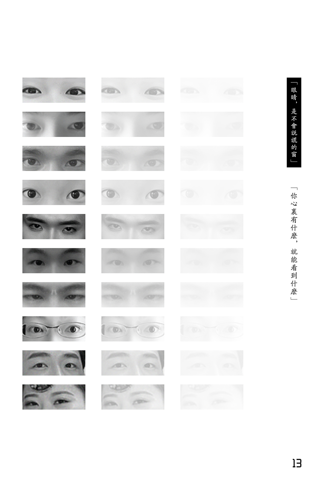 眼睛,是不会说谎的窗