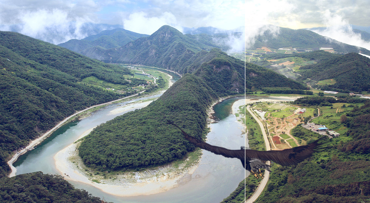 【matte painting】鹰🦅山片段,镜头分解