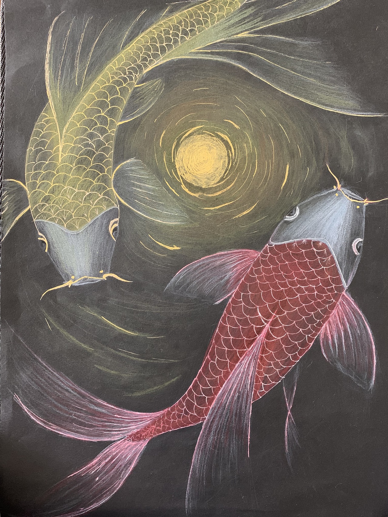 鲤鱼（图ZMjA2MDU0MDY0） - 绘画 - 站酷设计师Z47317128原创素材 - 站酷ZCOOL